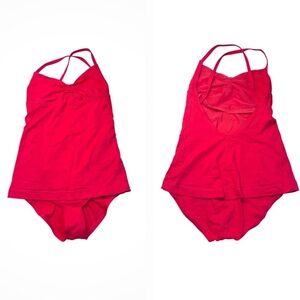 Lululemon Diverse Bodysuit Coral Pink, size 2